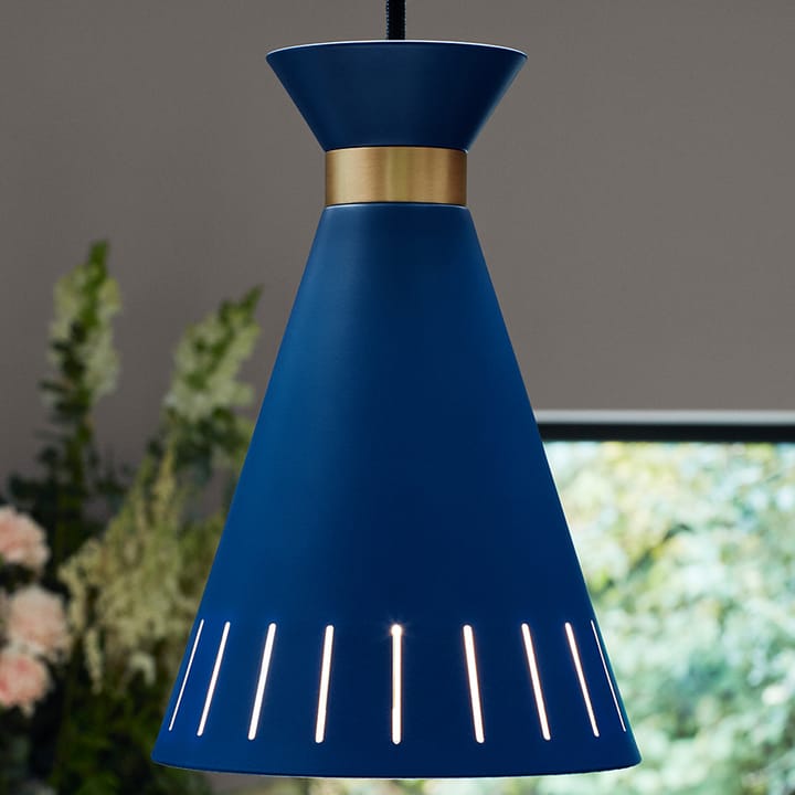 Cone hanglamp, azure blue Warm Nordic
