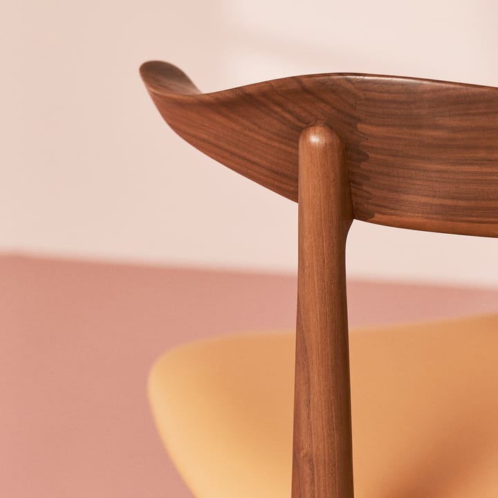 Cow Horn stoel walnoten, Soavé nature Warm Nordic