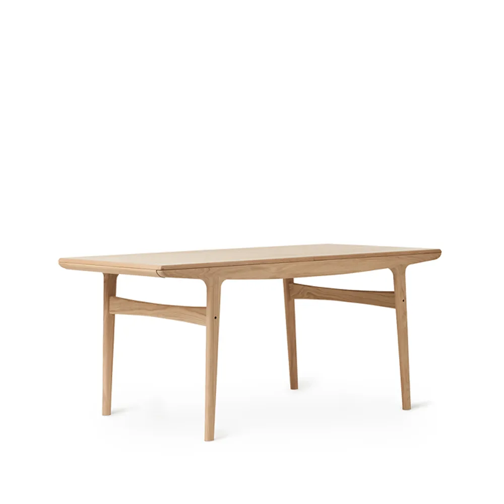 Evermore eettafel, eikenhout witgeolied, 160 cm Warm Nordic