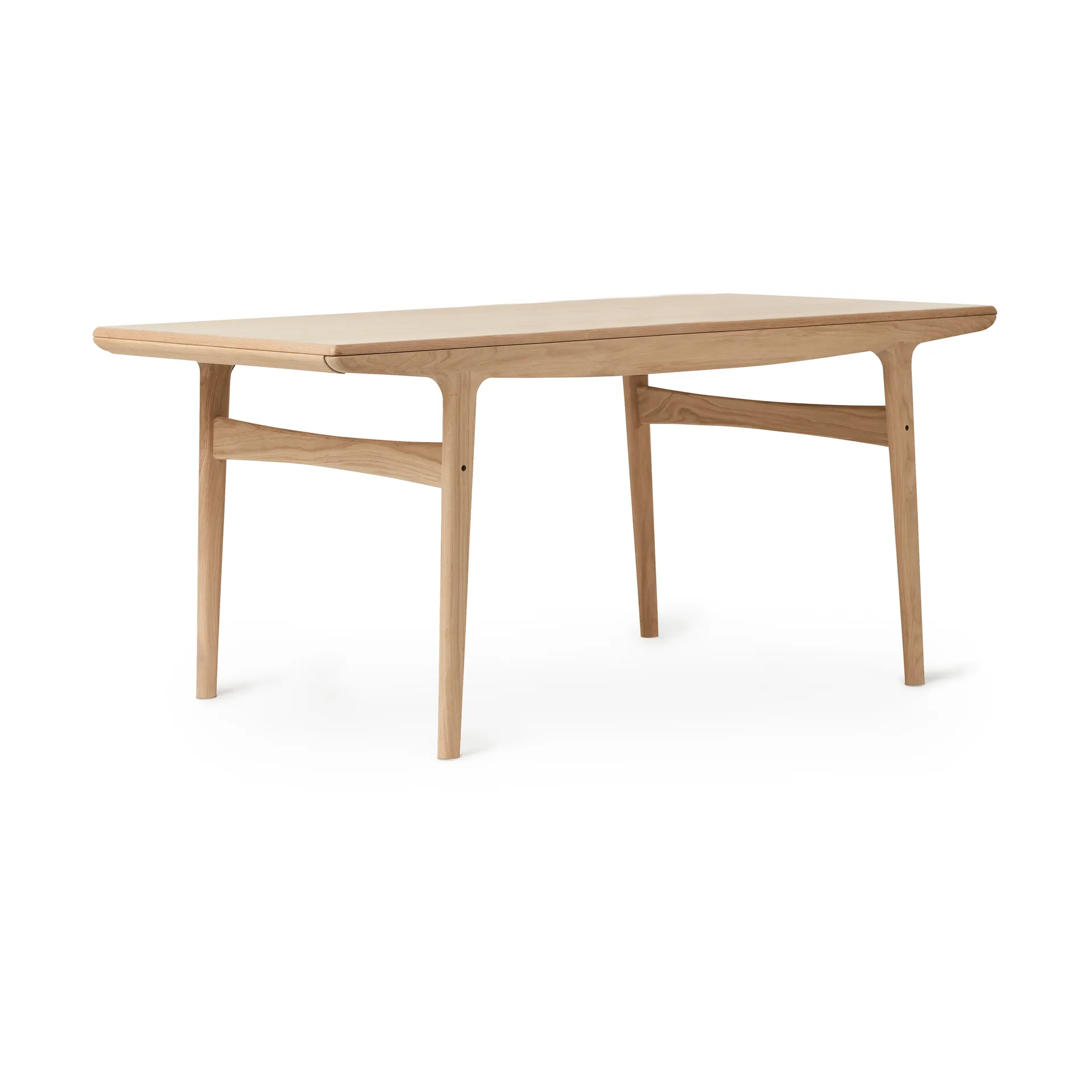 Evermore eettafel, Naturel eik, 160 cm Warm Nordic