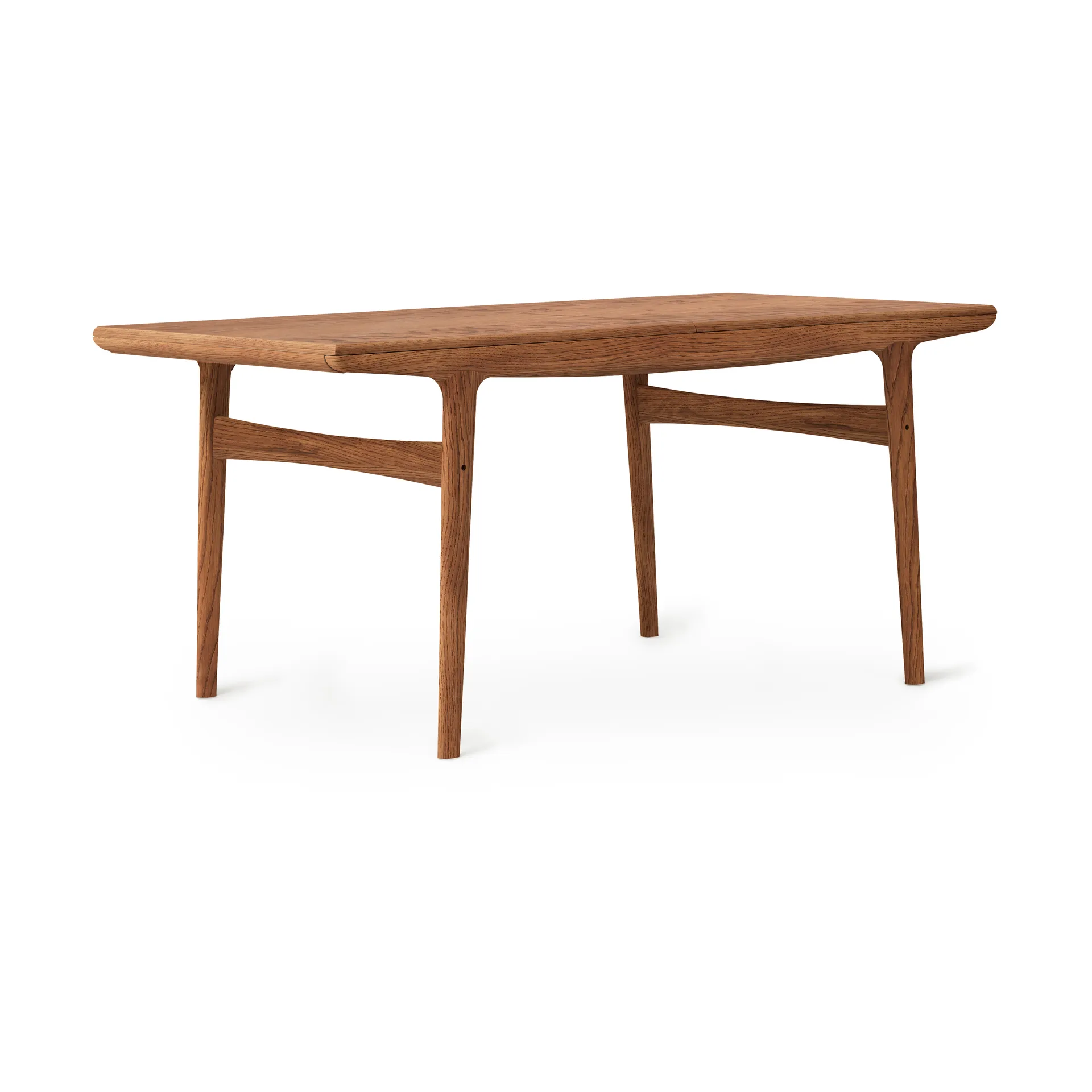 Evermore eettafel, Teak geoliede eik, 160 cm Warm Nordic