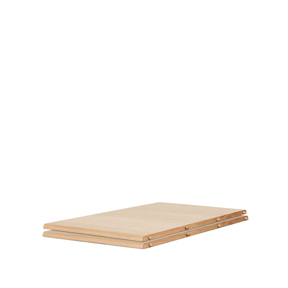Evermore tussenblad, eikenhout witgeolied, l160, 2 st. Warm Nordic