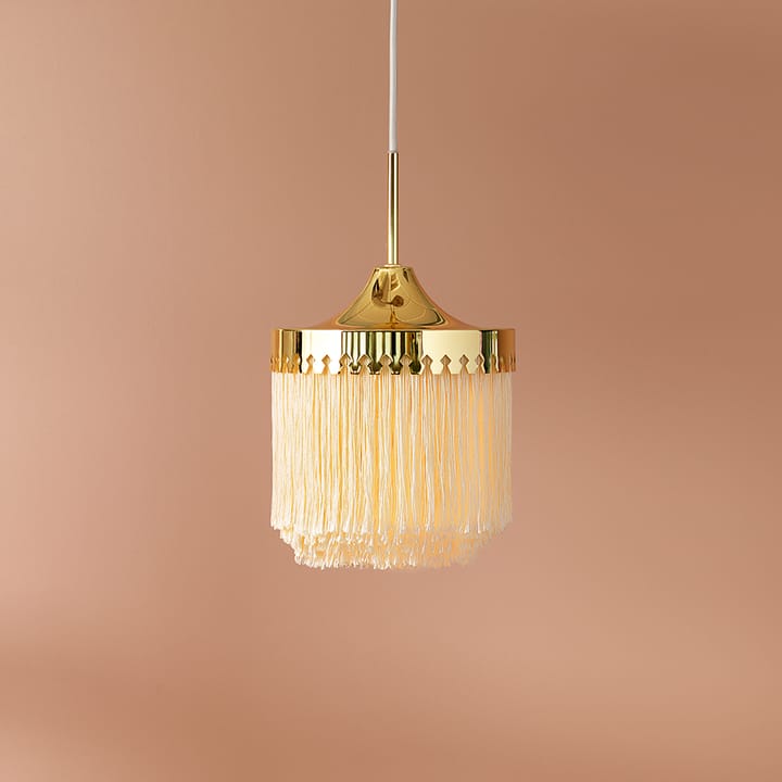 Fringe hanglamp, cream white, groot Warm Nordic