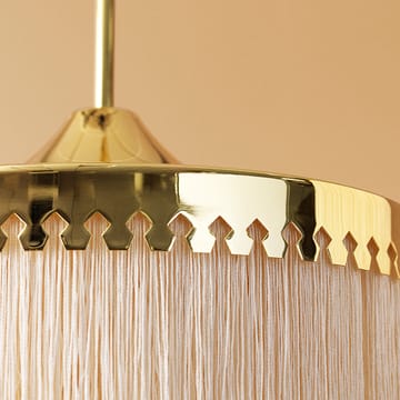 Fringe hanglamp - cream white, groot - Warm Nordic