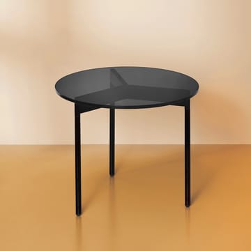 From Above salontafel Ø52 cm zwart onderstel - Grijs - Warm Nordic