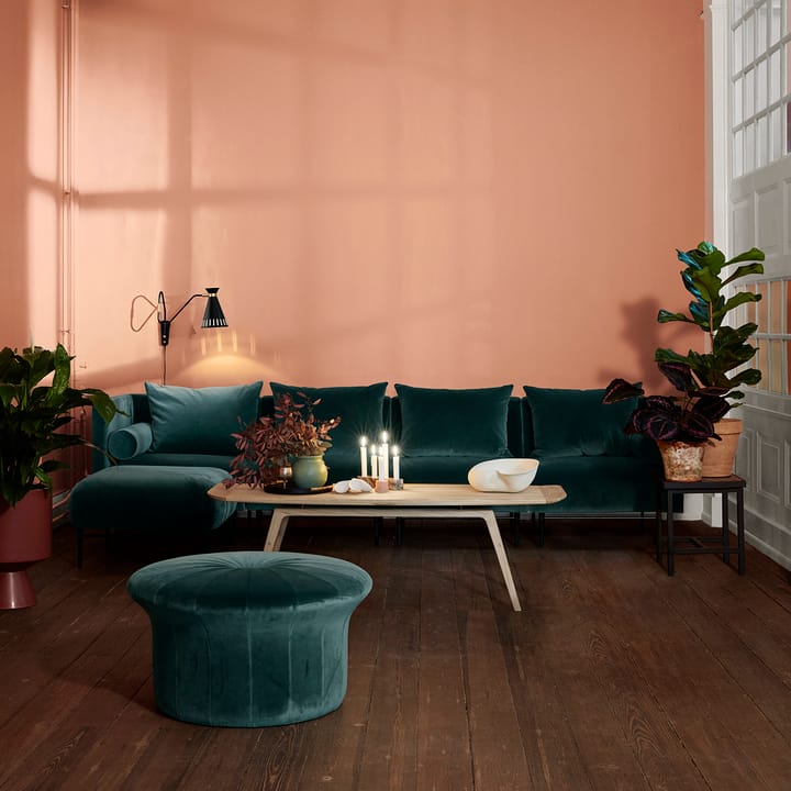 Grace zitpoef Ritz, Forest green Warm Nordic