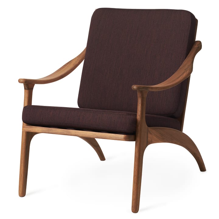 Lean Back Balder fauteuil teakhout - Coffee brown - Warm Nordic