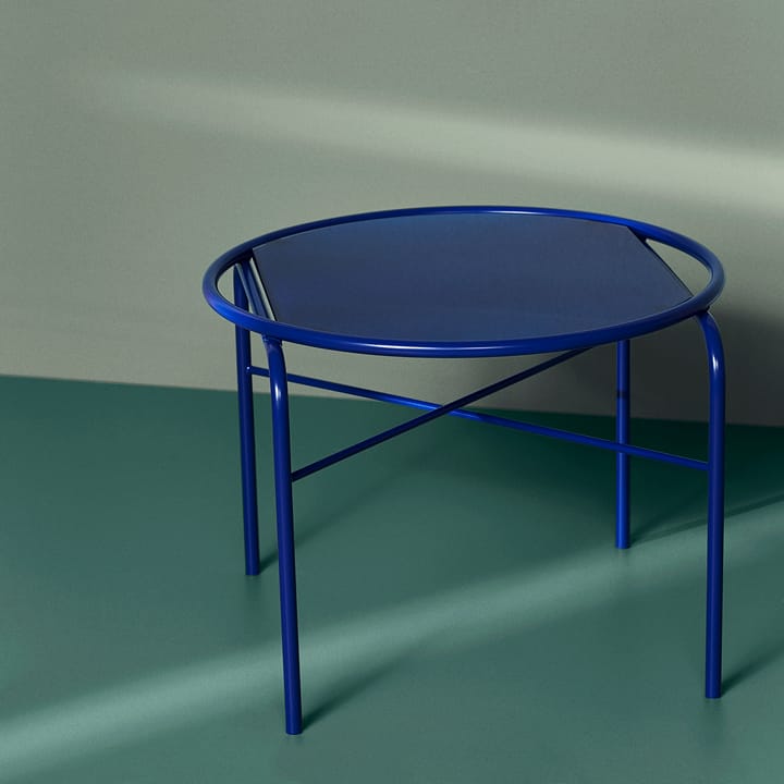 Secant salontafel Ø60 cm, Cobalt blue Warm Nordic