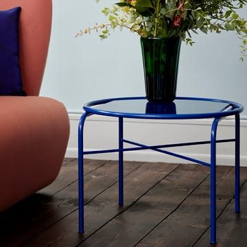 Secant salontafel Ø60 cm - Cobalt blue - Warm Nordic