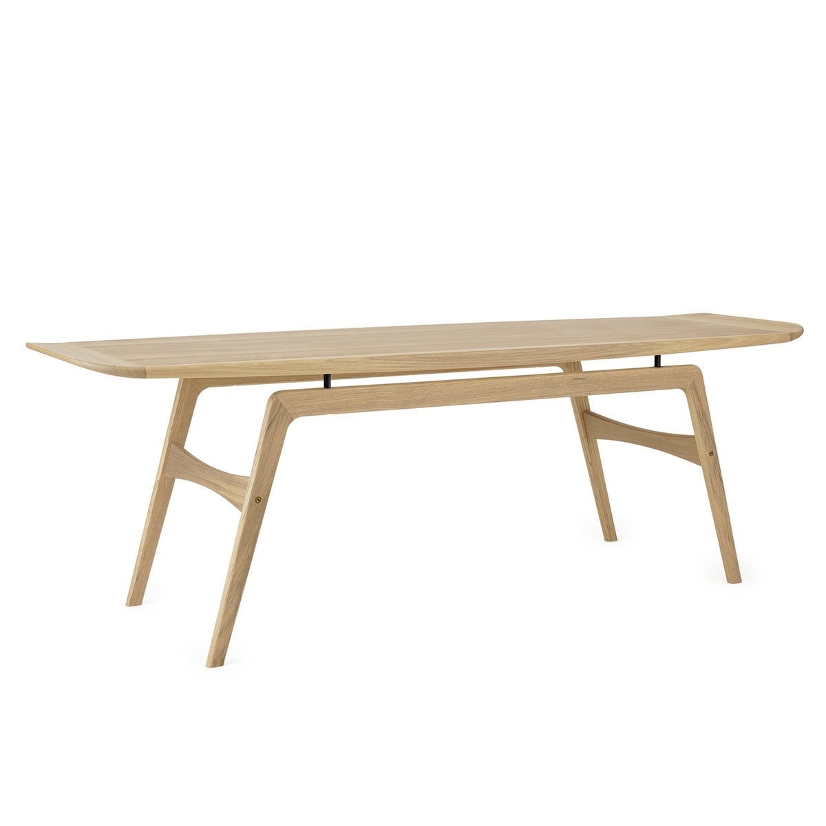 Warm Nordic Surfboard salontafel 152x52 cm Eiken | Scandinavisch Interieur | Salontafels | Bruin