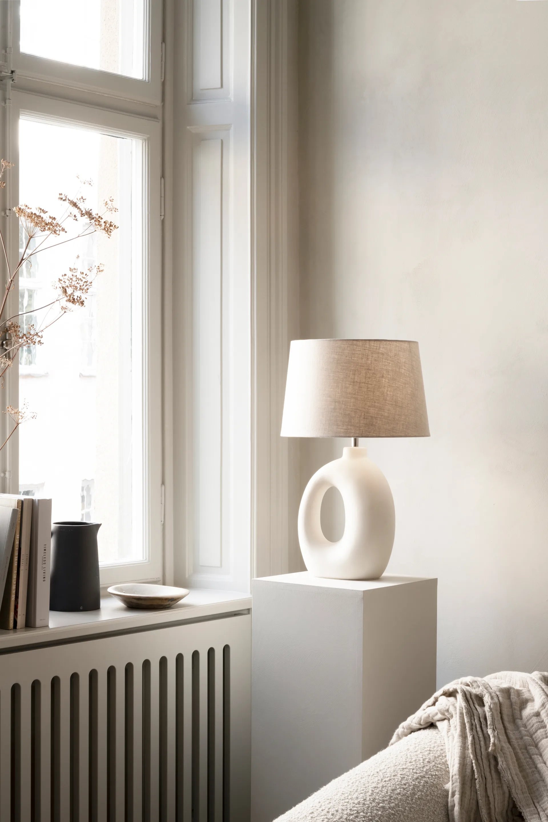 Ada lampvoet 38 cm, White-ivory Watt & Veke