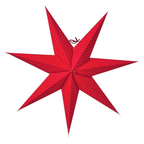 Aino Kerstster rood - 60 cm - Watt & Veke