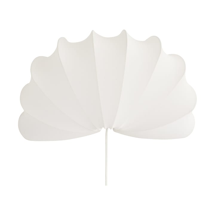 Anna wandlamp L 54 cm - White katoen - Watt & Veke