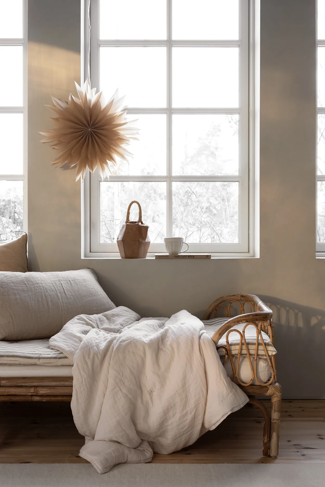 Athena adventsster Ø50 cm, Beige Watt & Veke