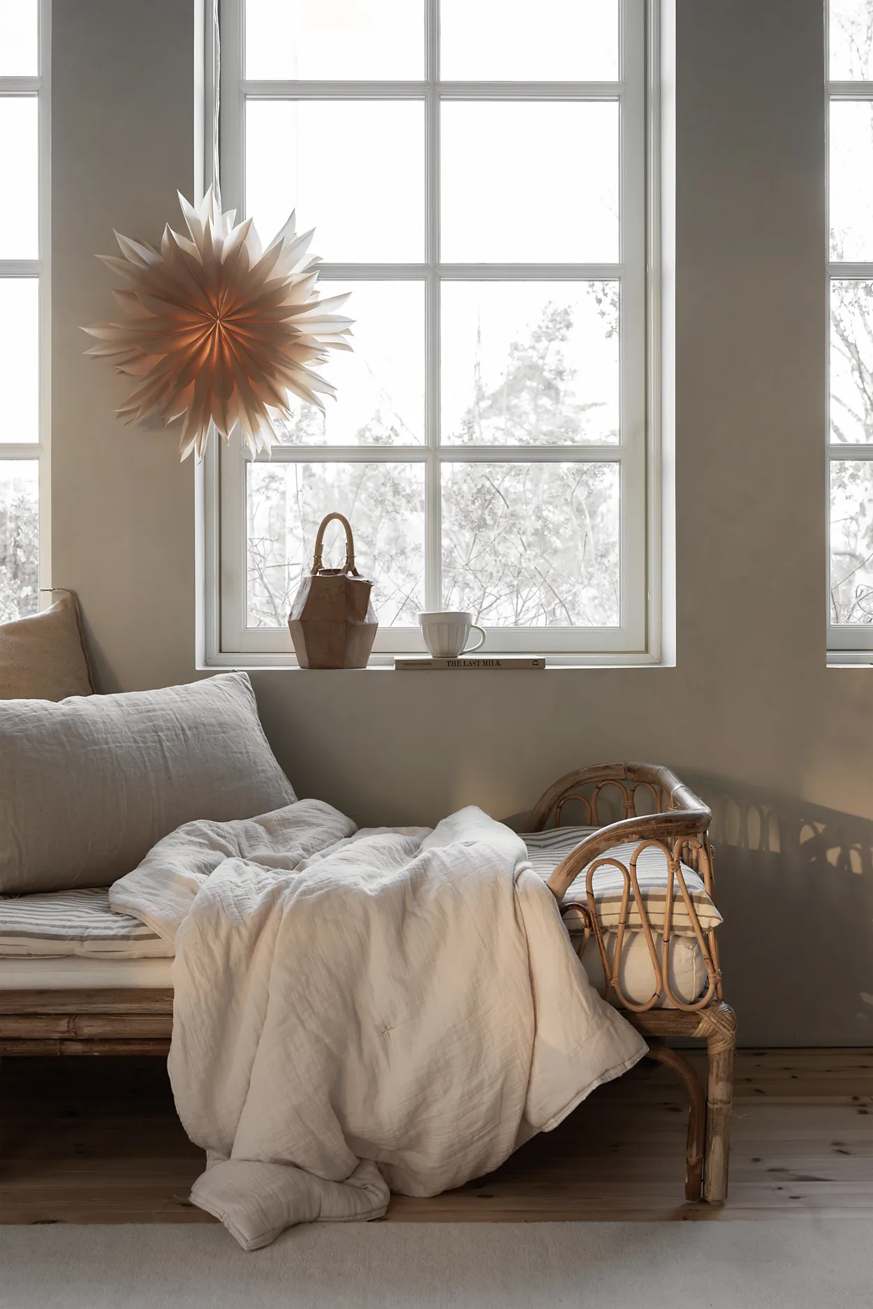 Athena adventsster Ø50 cm, Beige Watt & Veke