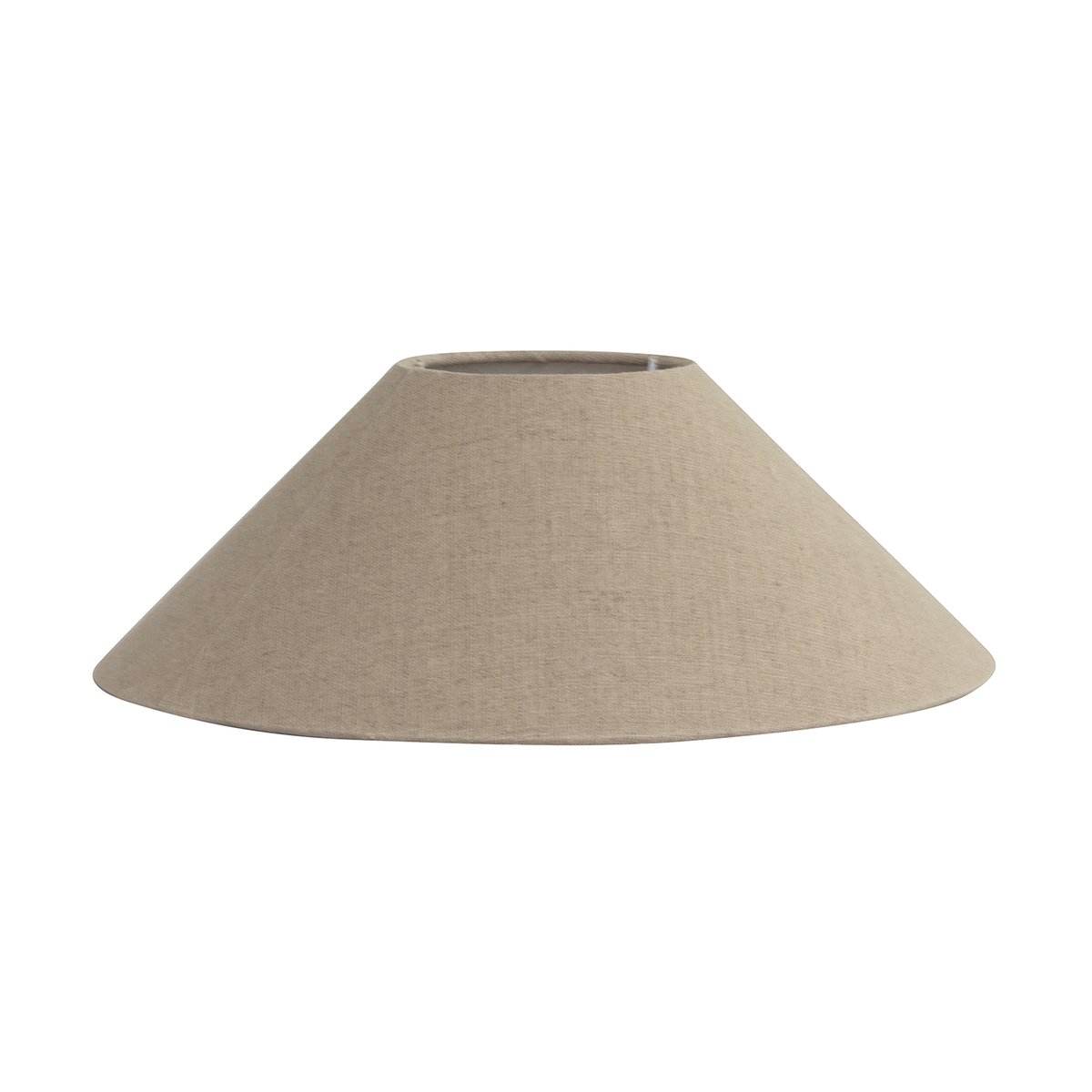 Watt & Veke Basic flat lampenkap o30 cm Natuurlijk | Scandinavisch Interieur | Lampenkappen | Beige
