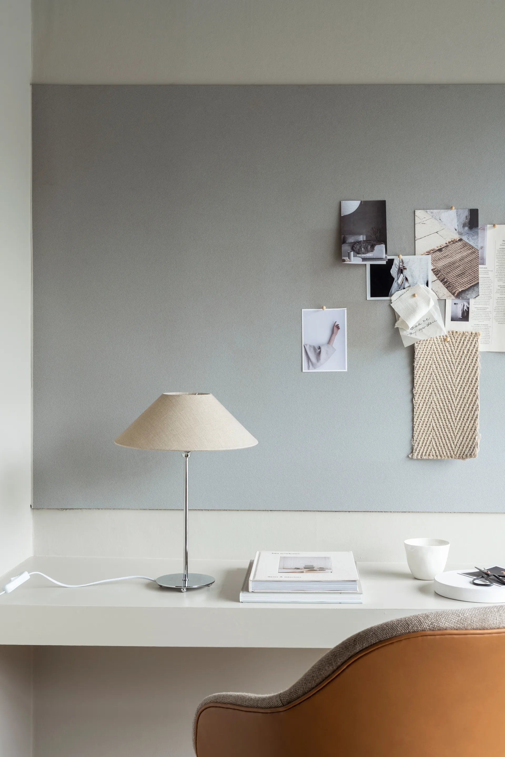 Basic flat lampenkap Ø30 cm, Natuurlijk Watt & Veke