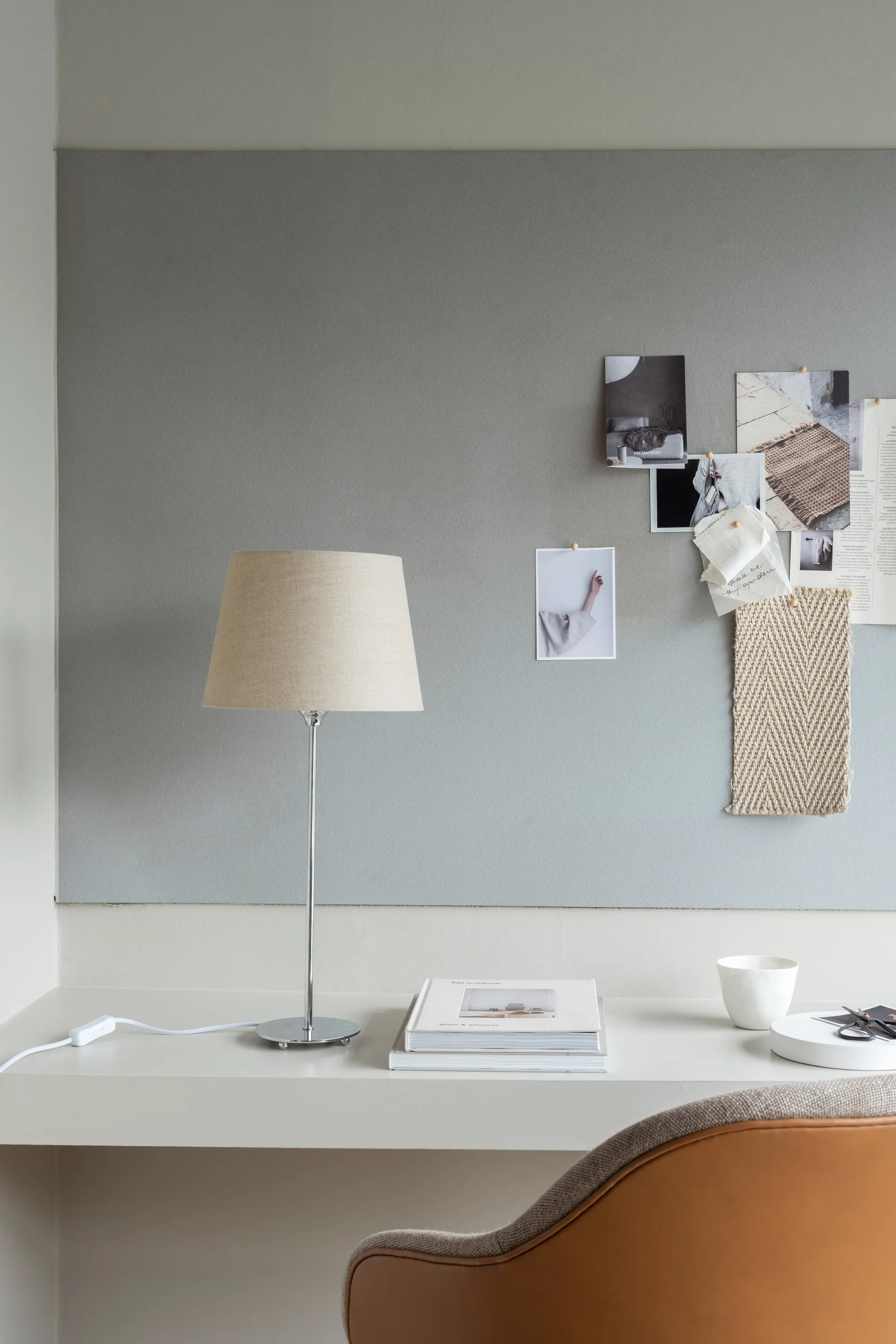 Basic straight lampenkap Ø26 cm, Natuurlijk Watt & Veke