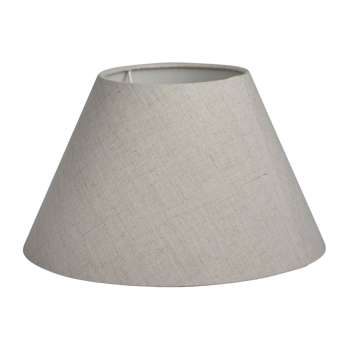 Watt & Veke Basic wide lampenkap o25 cm Natural | Scandinavisch Interieur | Lampenkappen | Wit