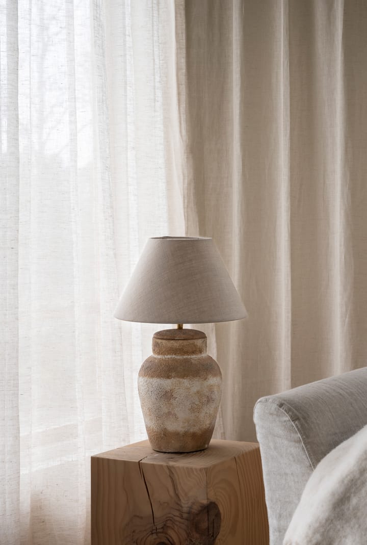 Basic wide lampenkap Ø25 cm, Natural Watt & Veke