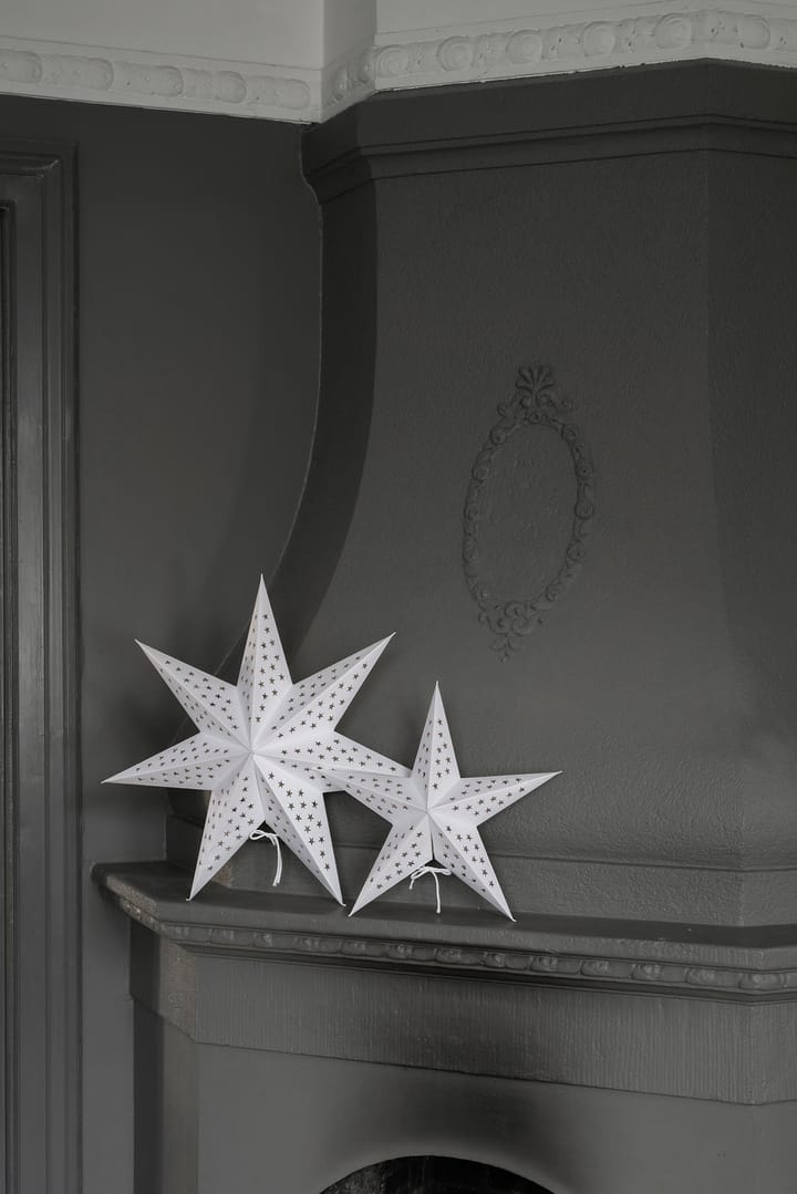 Beata adventsster Ø44 cm, Wit Watt & Veke