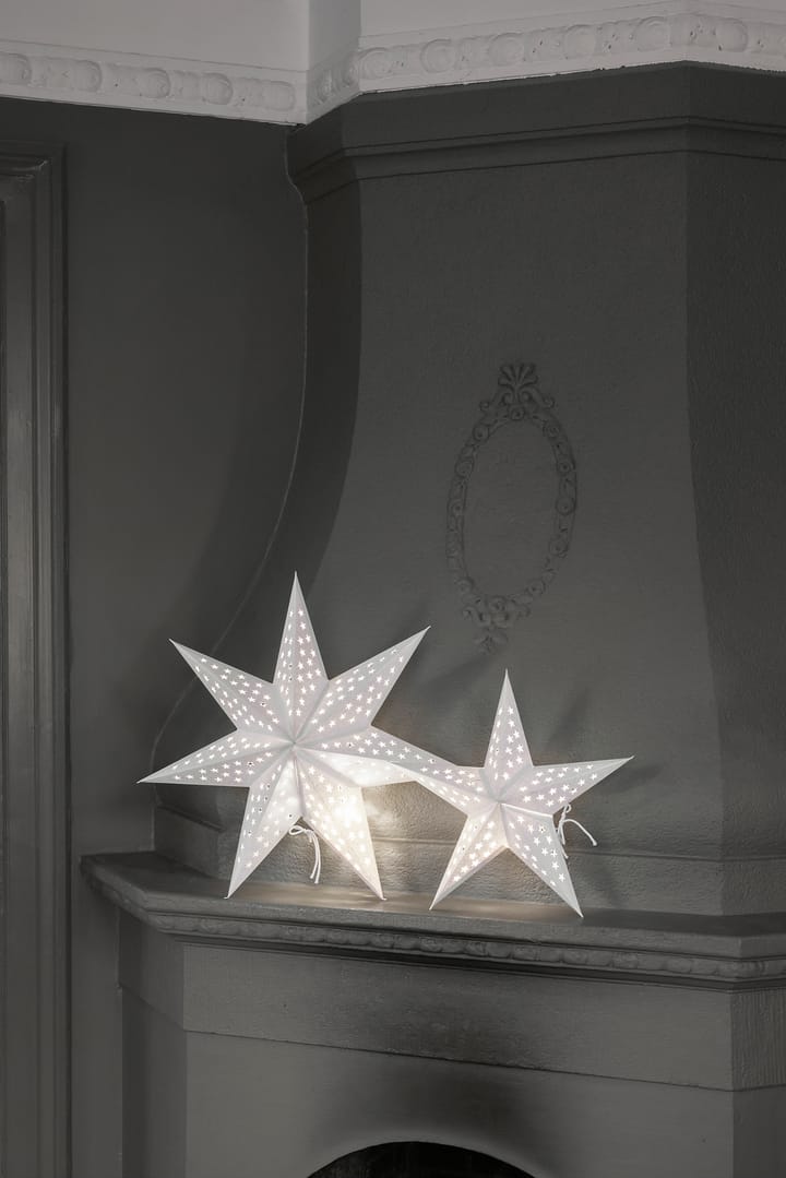 Beata adventsster Ø44 cm, Wit Watt & Veke