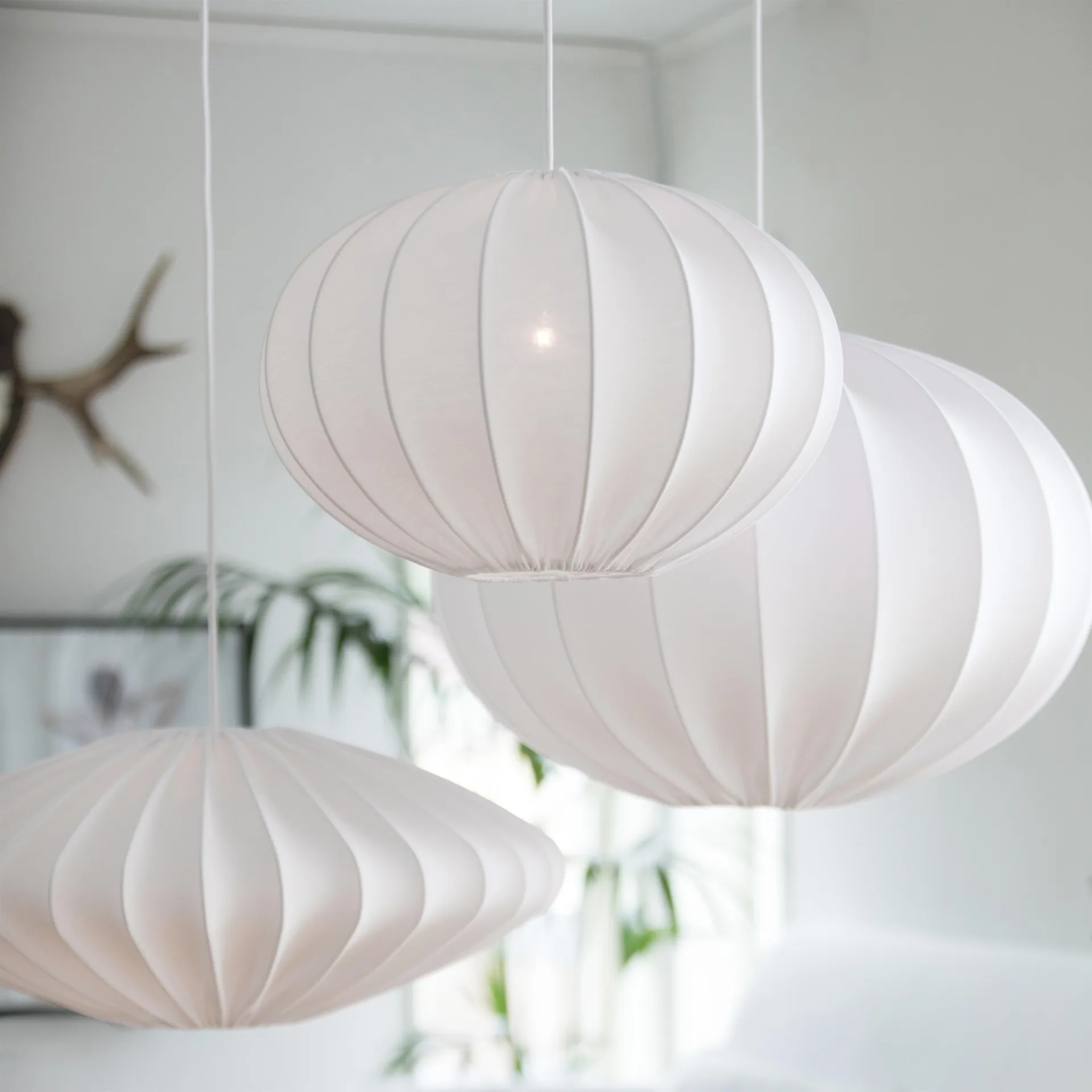 Boll hanglamp 40 cm., wit Watt & Veke