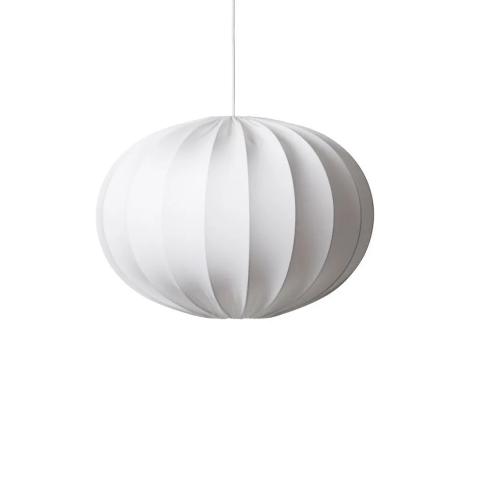 Boll Hanglamp, white, 65, katoenjersey Watt & Veke