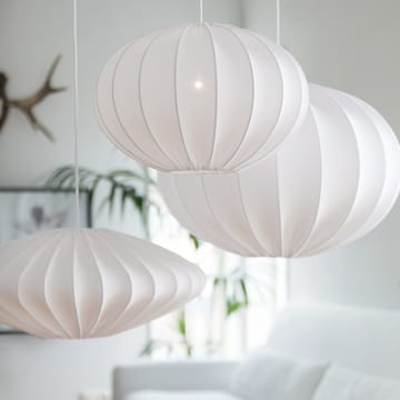 Boll Hanglamp - white, 65, katoenjersey - Watt & Veke