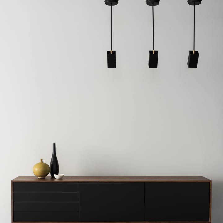 Box plafondlamp, matzwart Watt & Veke