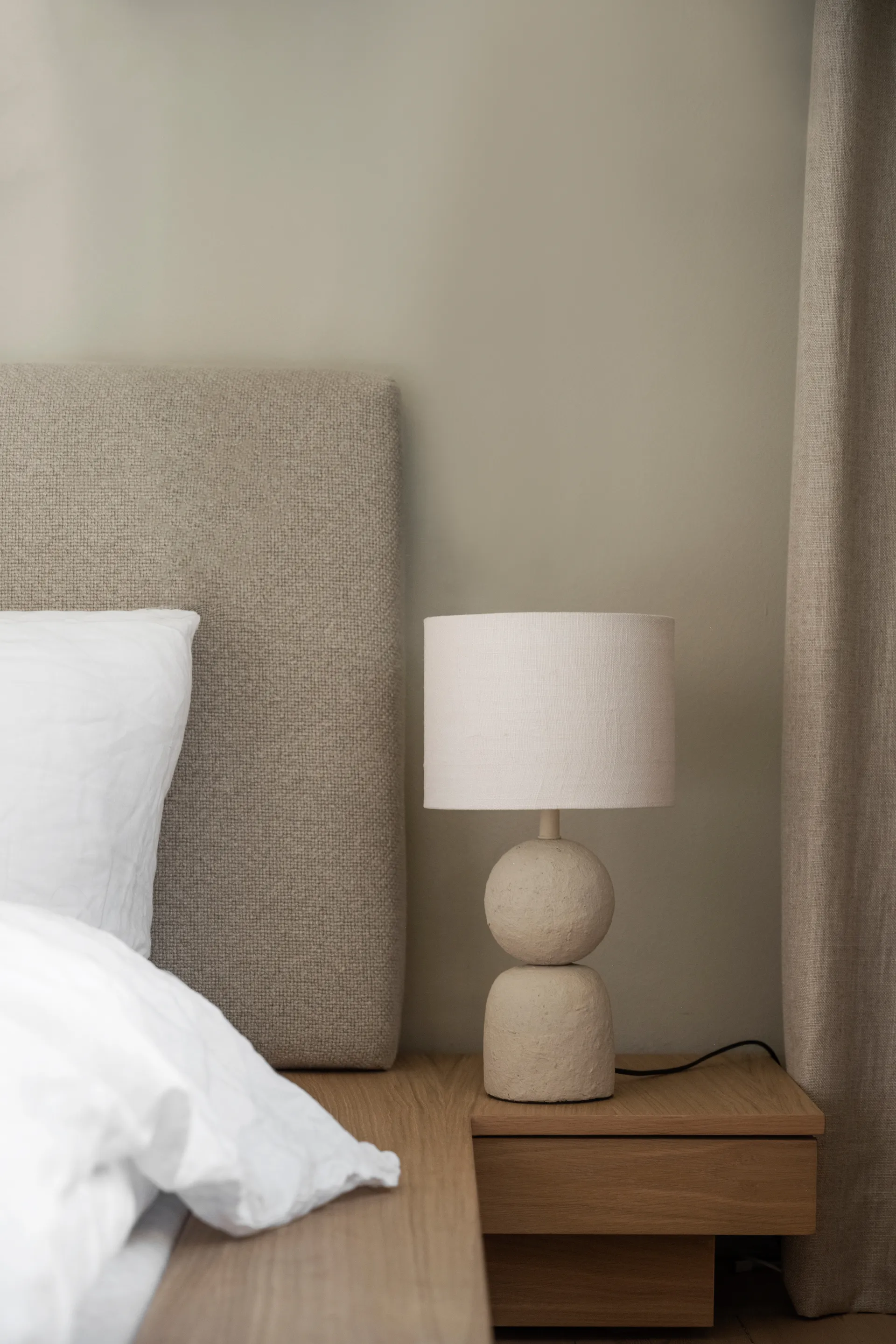 Cia tafellamp 38 cm, Nude-white Watt & Veke