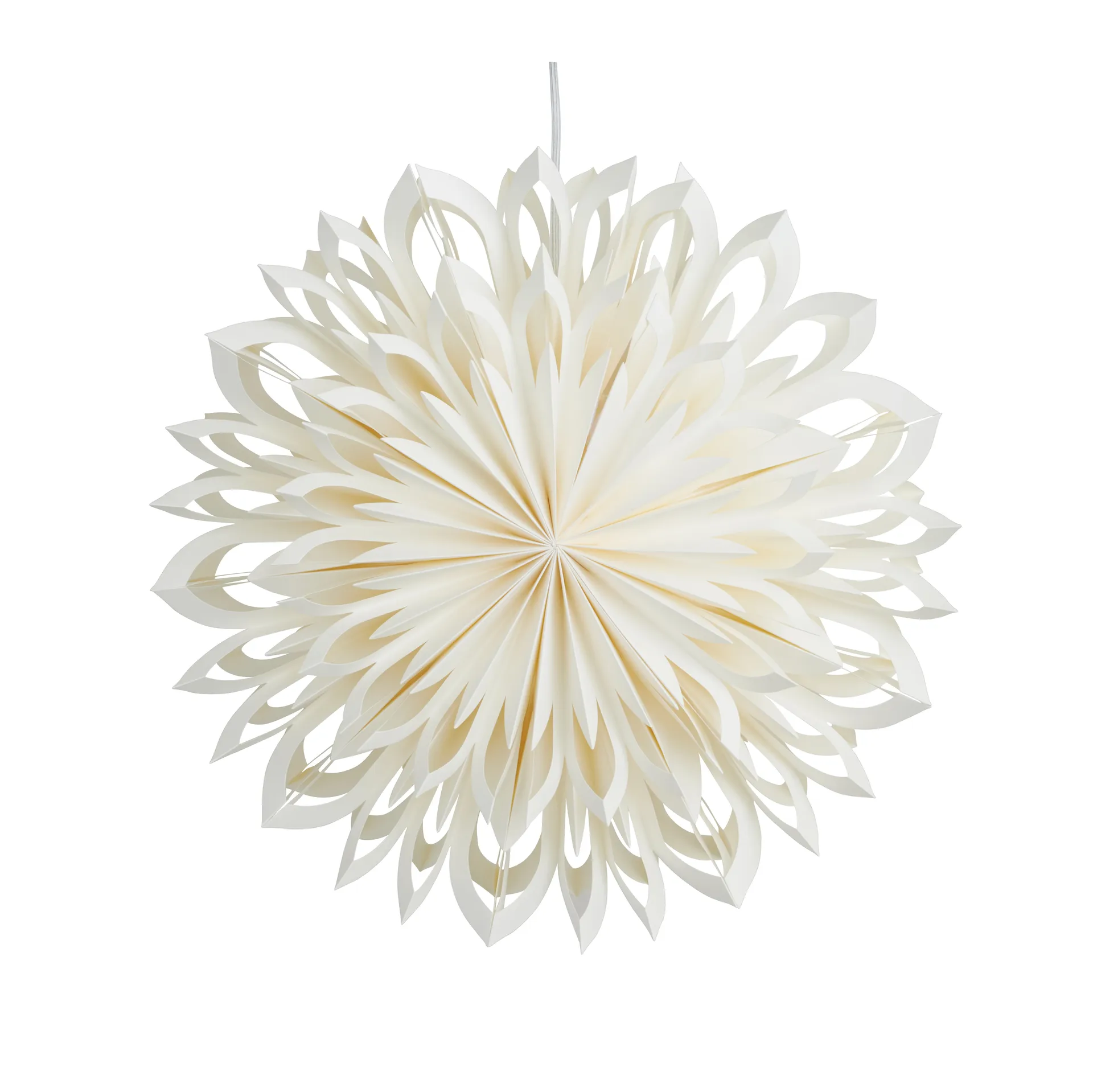 Clara adventsster Ø50 cm, Wit Watt & Veke