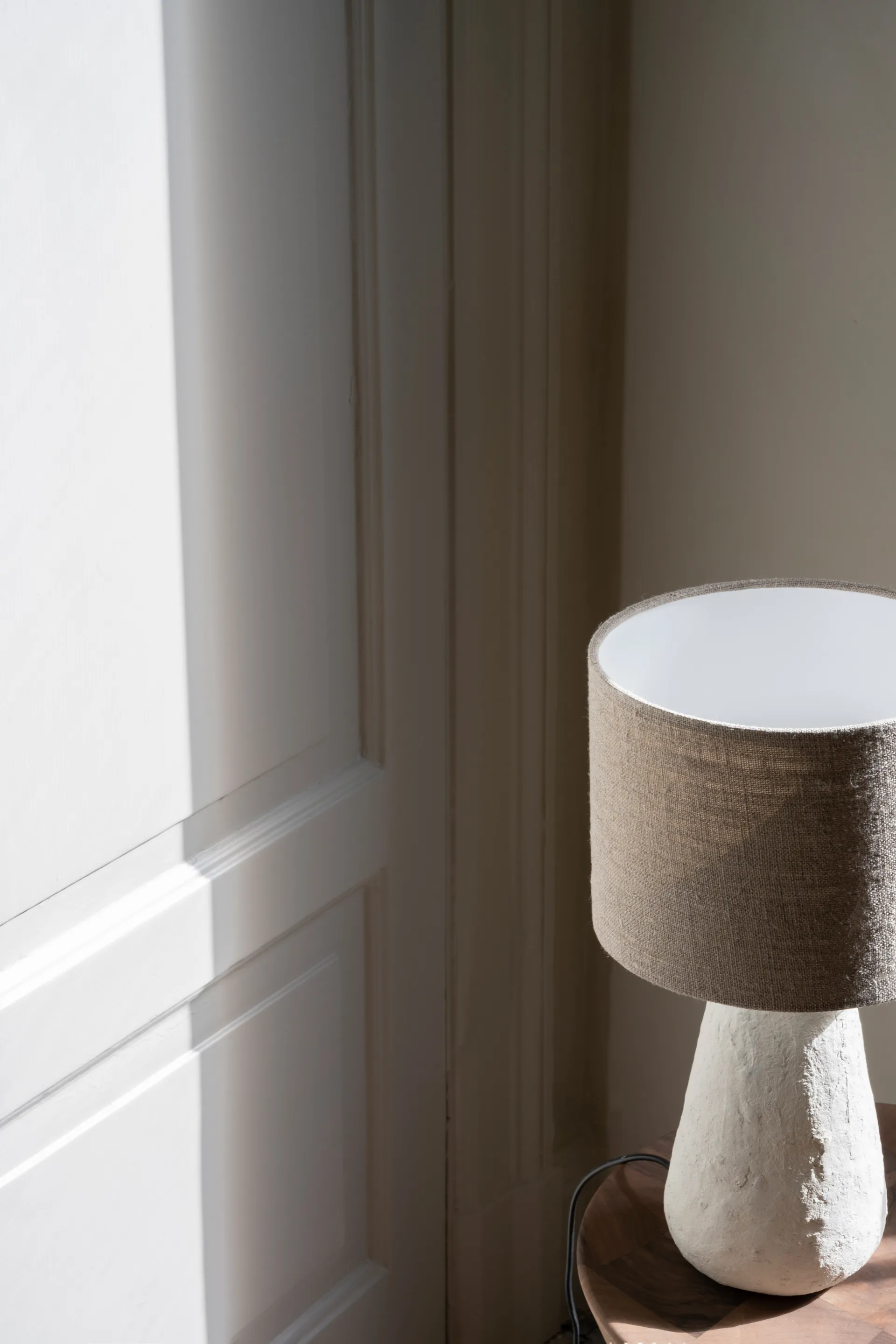 Cora tafellamp 35 cm, White-natural Watt & Veke