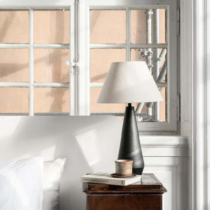Dallas lampvoet 46 cm, Mat zwart Watt & Veke