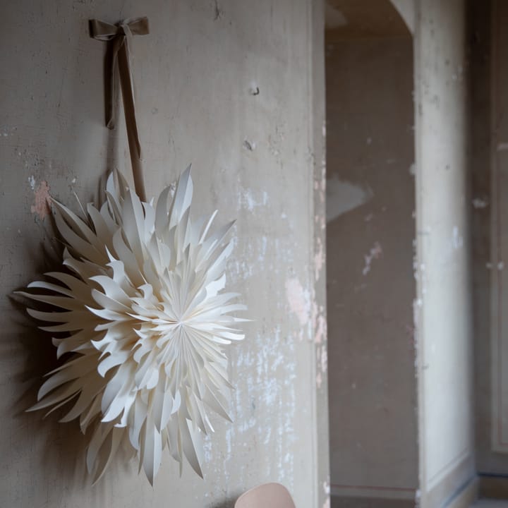Eldig kerstster Ø70 cm, Wit Watt & Veke