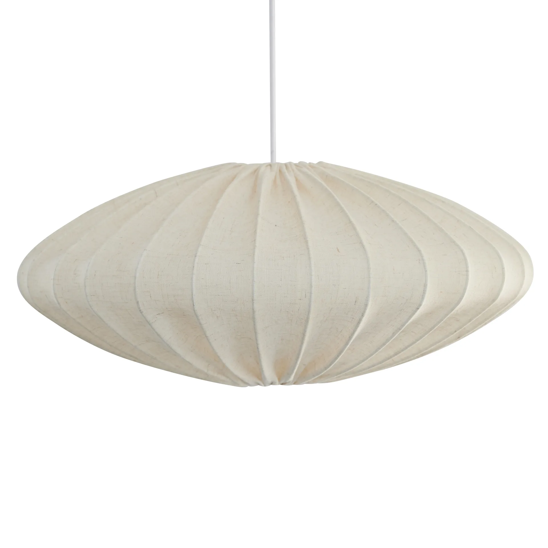Ellipse lampenkap 65 cm linnen, Natural Watt & Veke