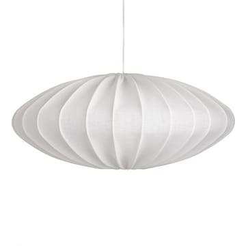 Ellipse lampenkap 65 cm linnen - Wit - Watt & Veke