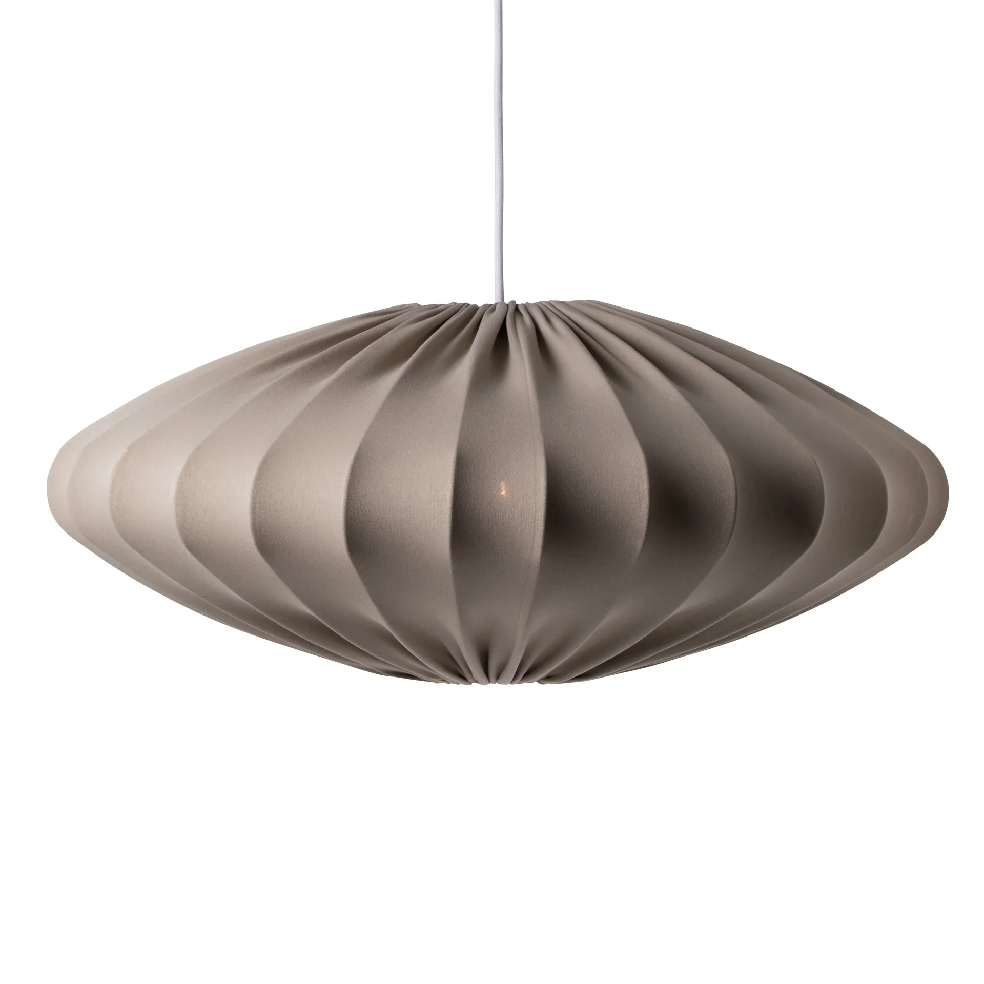 Ellipse plafondlamp 65 cm, zand Watt & Veke