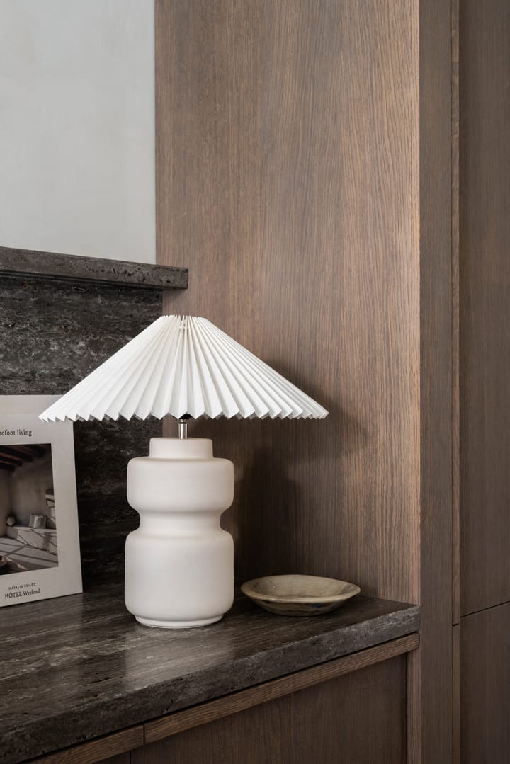 Evy lampvoet 37 cm, White-ivory Watt & Veke