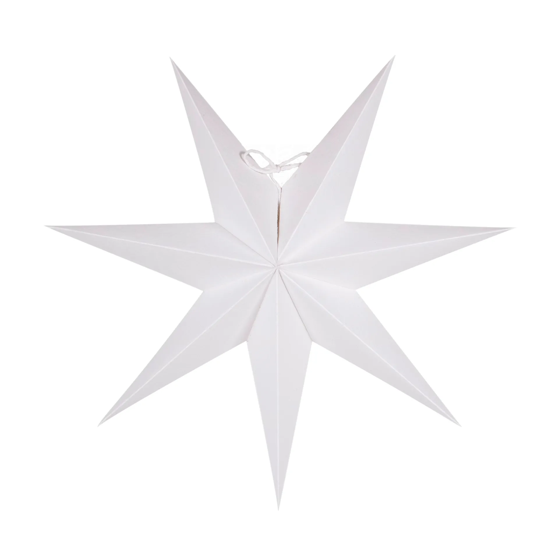Greta kerstster wit, 44 cm Watt & Veke
