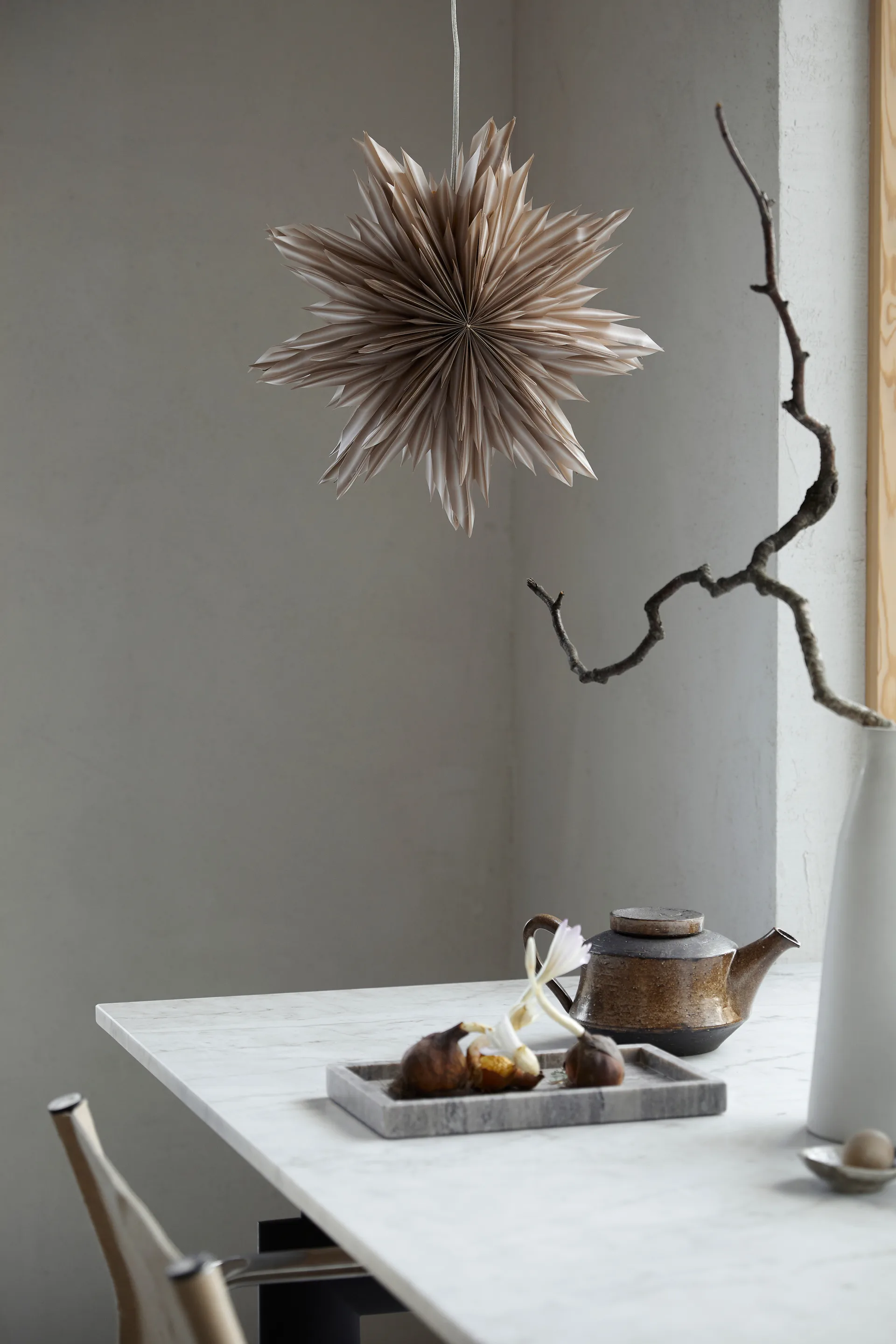 Helena adventster Ø44 cm, Beige Watt & Veke