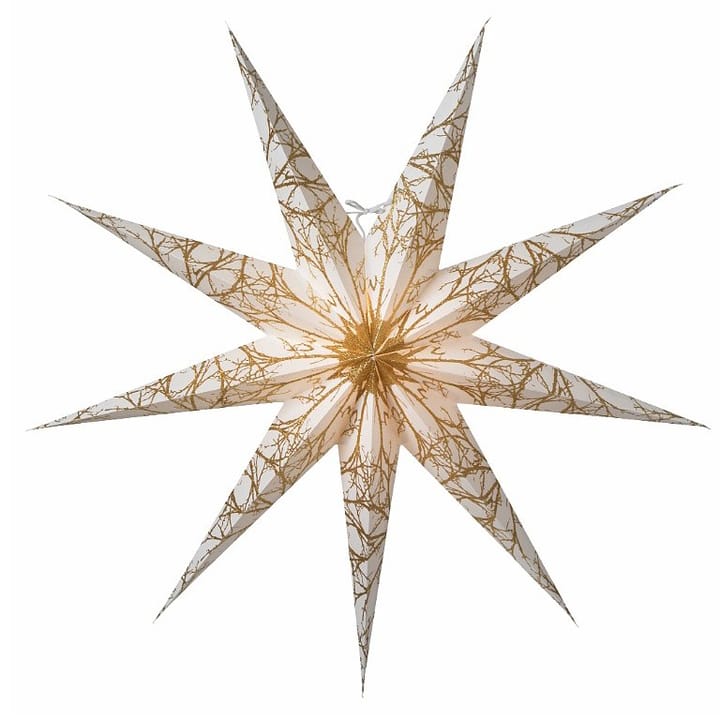 Iris slim kerstster - 80 cm - wit-goud - Watt & Veke