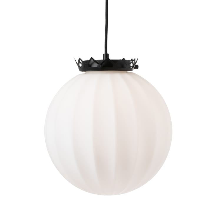 Karl Filip plafondlamp - opaalglas/zwart - Watt & Veke