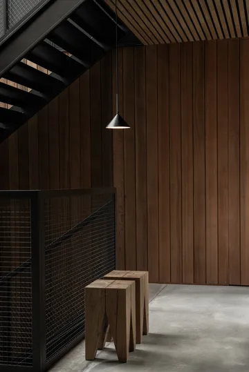 Kuro hanglamp - Black, Ø17x9 cm - Watt & Veke