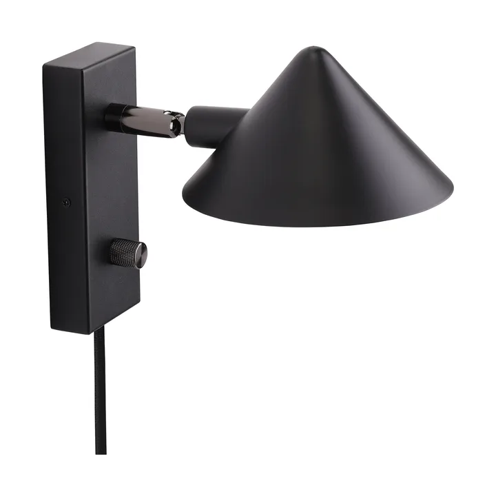 Kuro wandlamp - Black, Ø14x16 cm, read - Watt & Veke