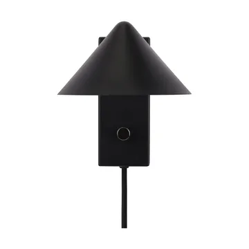 Kuro wandlamp - Black, Ø14x16 cm, read - Watt & Veke