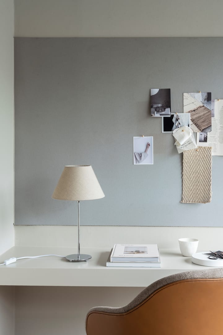 Line 35 tafellampvoet, Zilver Watt & Veke