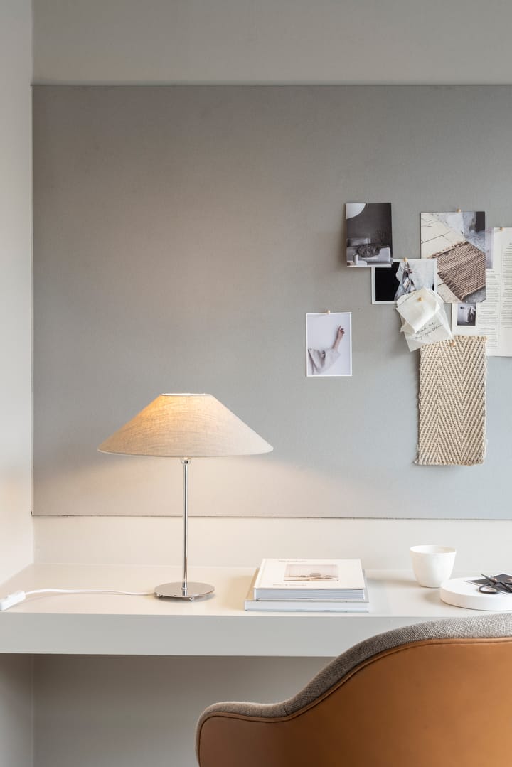 Line 35 tafellampvoet, Zilver Watt & Veke