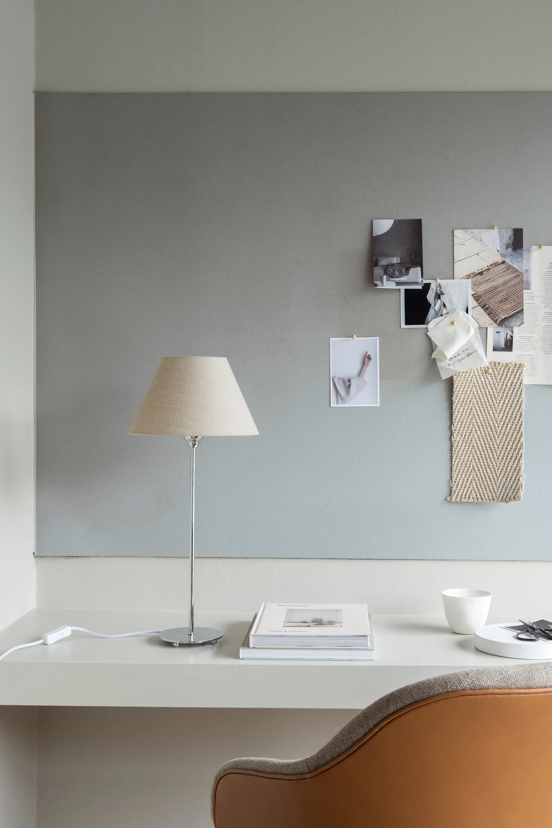 Line 45 tafellampvoet, Zilver Watt & Veke