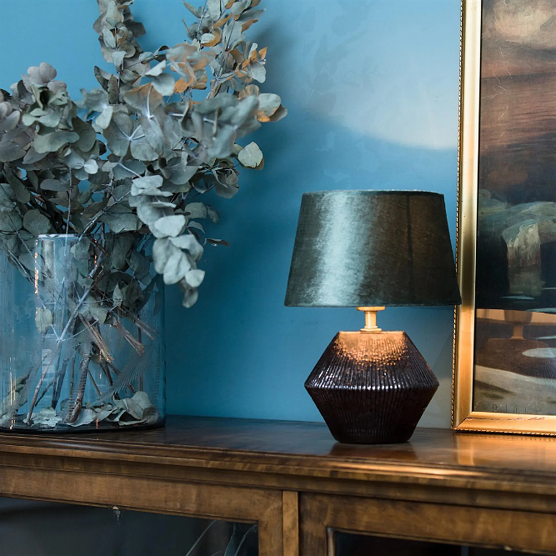 Lola lampenkap 20 cm, sage (groen) Watt & Veke